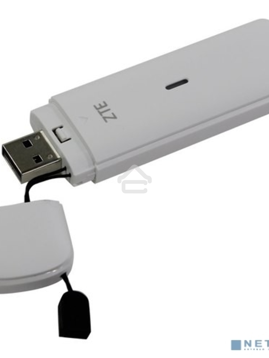 Модем ZTE MF833 2G/3G/4G USB Firewall +Router внешний белый