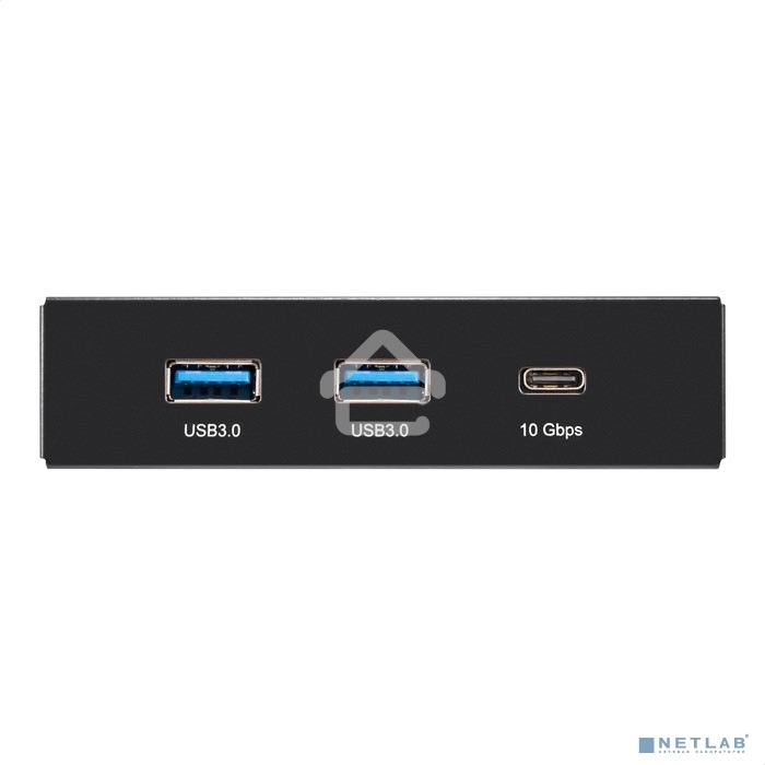 Планка USB на переднюю панель ExeGate U3H-616, 3,5