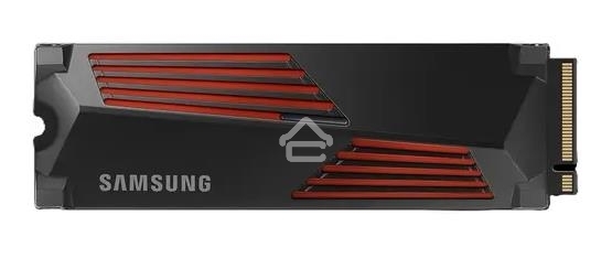 Накопитель SSD Samsung 990 PRO, 1000Gb, PCIe 4.0 x4, M.2 2280, NVMe, R/W 7450/6900, с радиатором