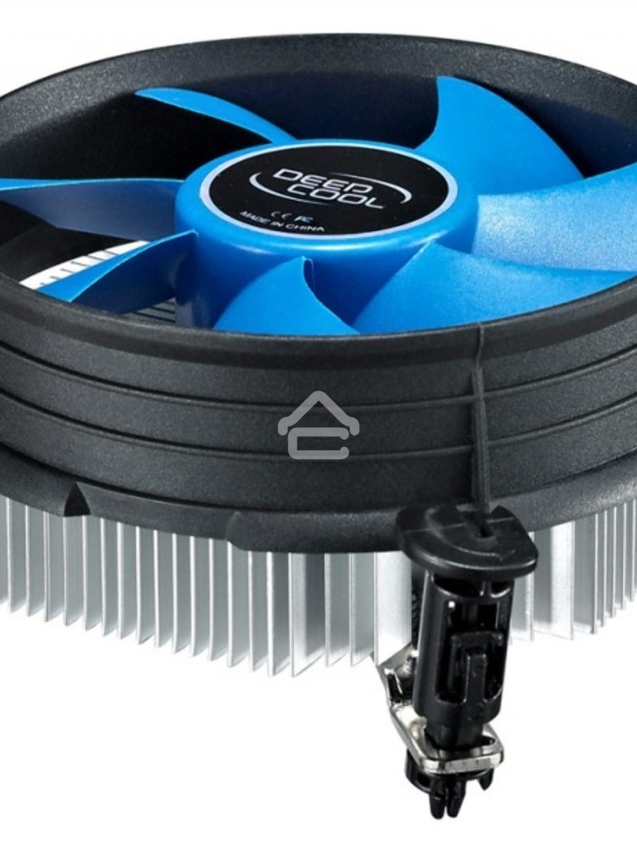 Кулер для процессора DEEPCOOL THETA 9 PWM черный/синий, 92 мм, алюминий, 3200 об/мин, 41.3 дБ, 4 pin, 95 Вт, 46.5 мм