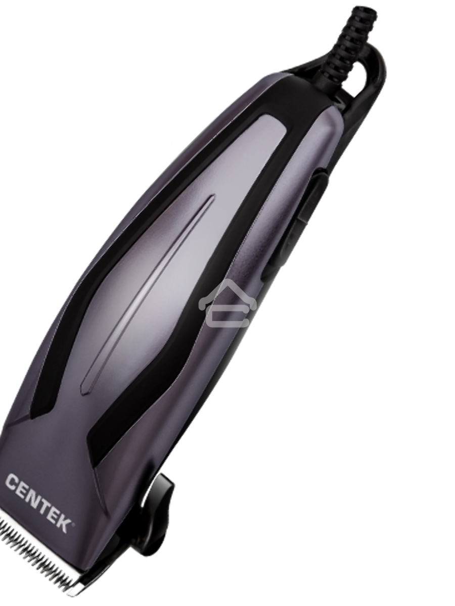 Машинка для стрижки волос Centek CT-2128 черный/фиолетовый