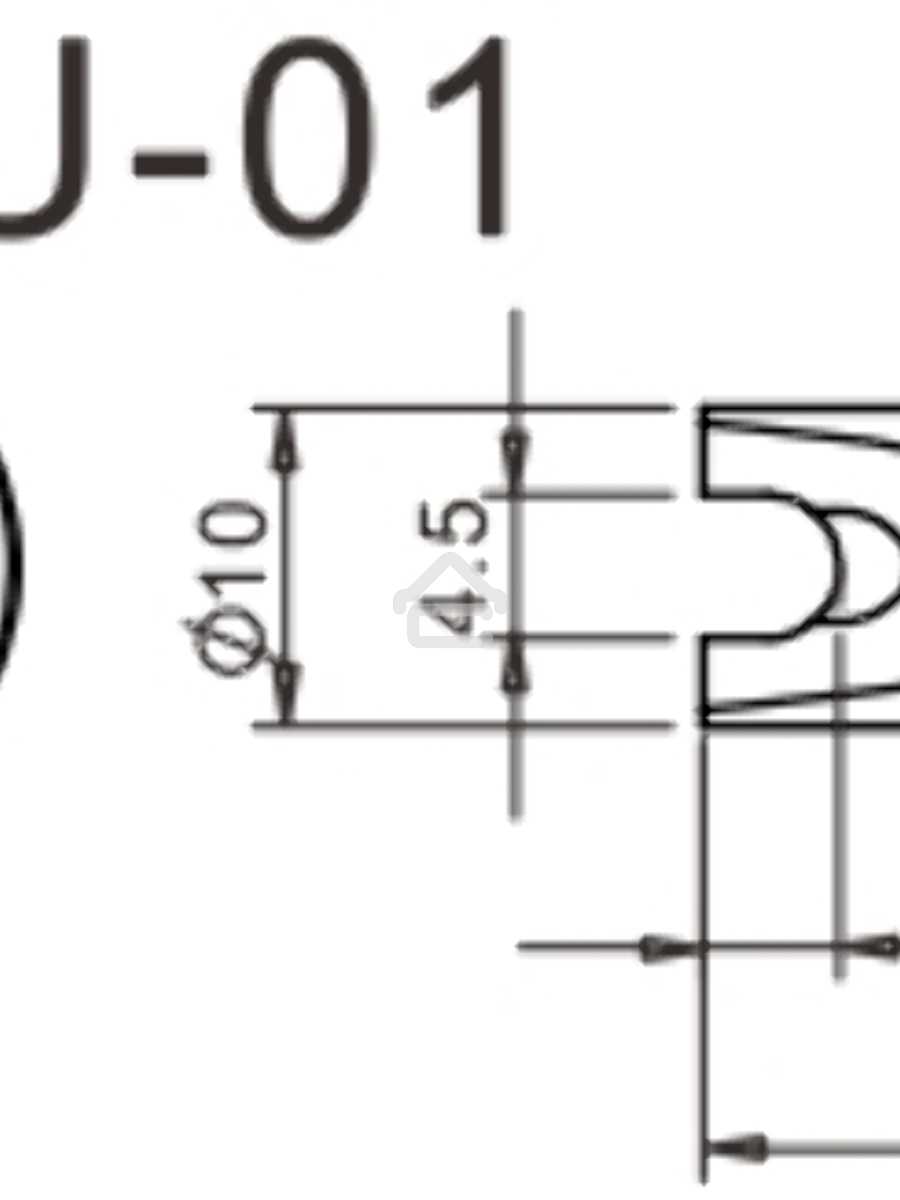 Жало для паяльника Quick 503-10DU-01
