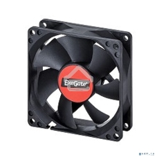 Вентилятор для корпуса ExeGate ExtraPower EP08025S3P черный, 80 мм, 2500 об/мин, 25.5 дБ, 3 pin