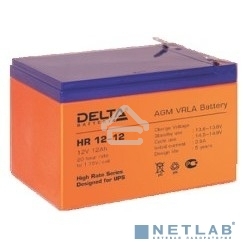 Батарея Delta HR 12-12 (12V, 12Ah)