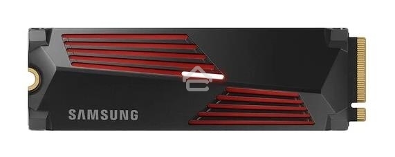 Накопитель SSD Samsung 990 Pro MZ-V9P4T0CW, 4Tb, PCIe 4.0 x4, M.2 2280, NVMe, R/W 7450/6900, с радиатором