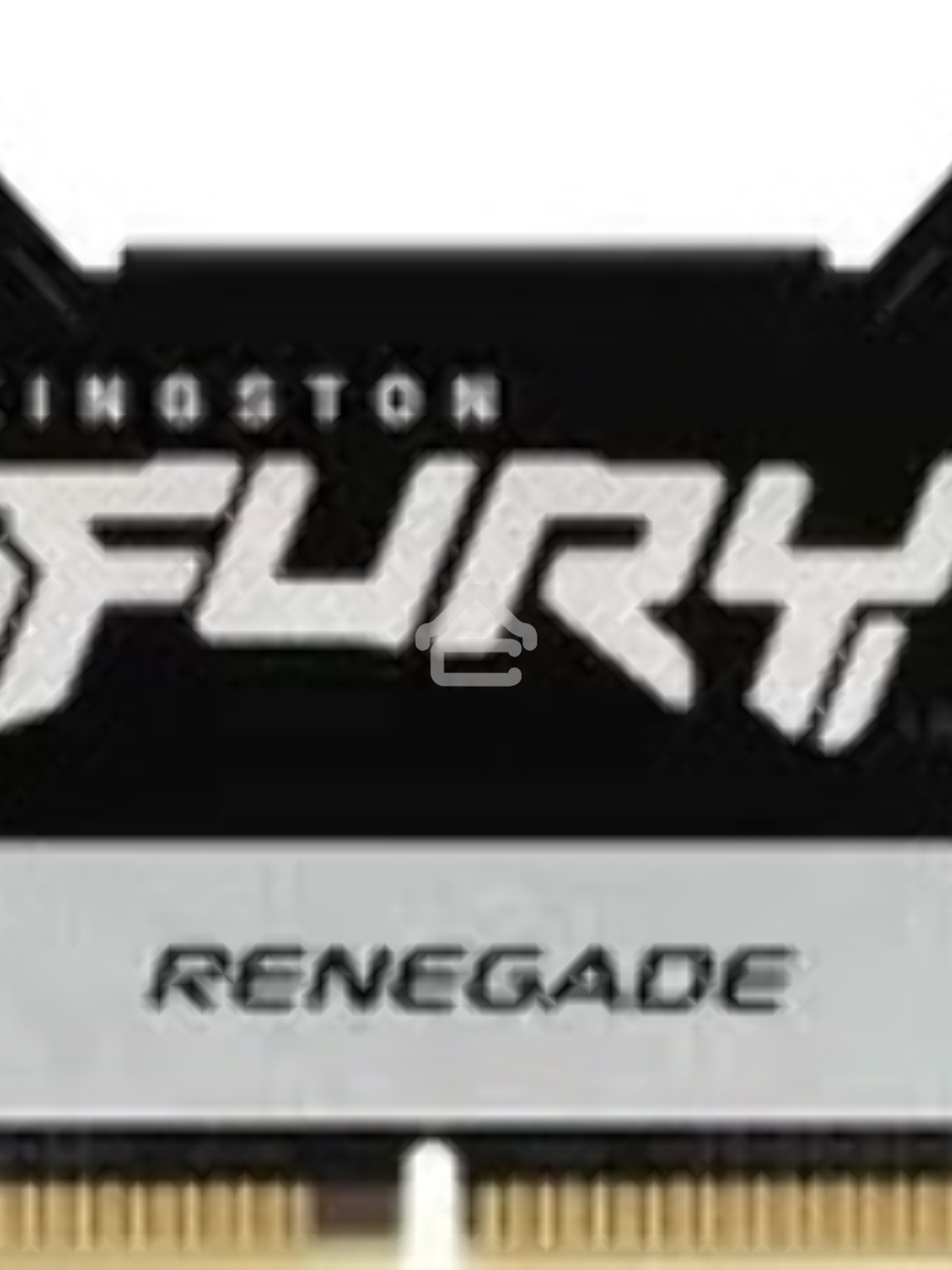 Оперативная память Kingston Fury Renegade, DDR5, 16GB (1x16GB), 6400MHz, CL32, DIMM, с радиатором, серебристый/черный