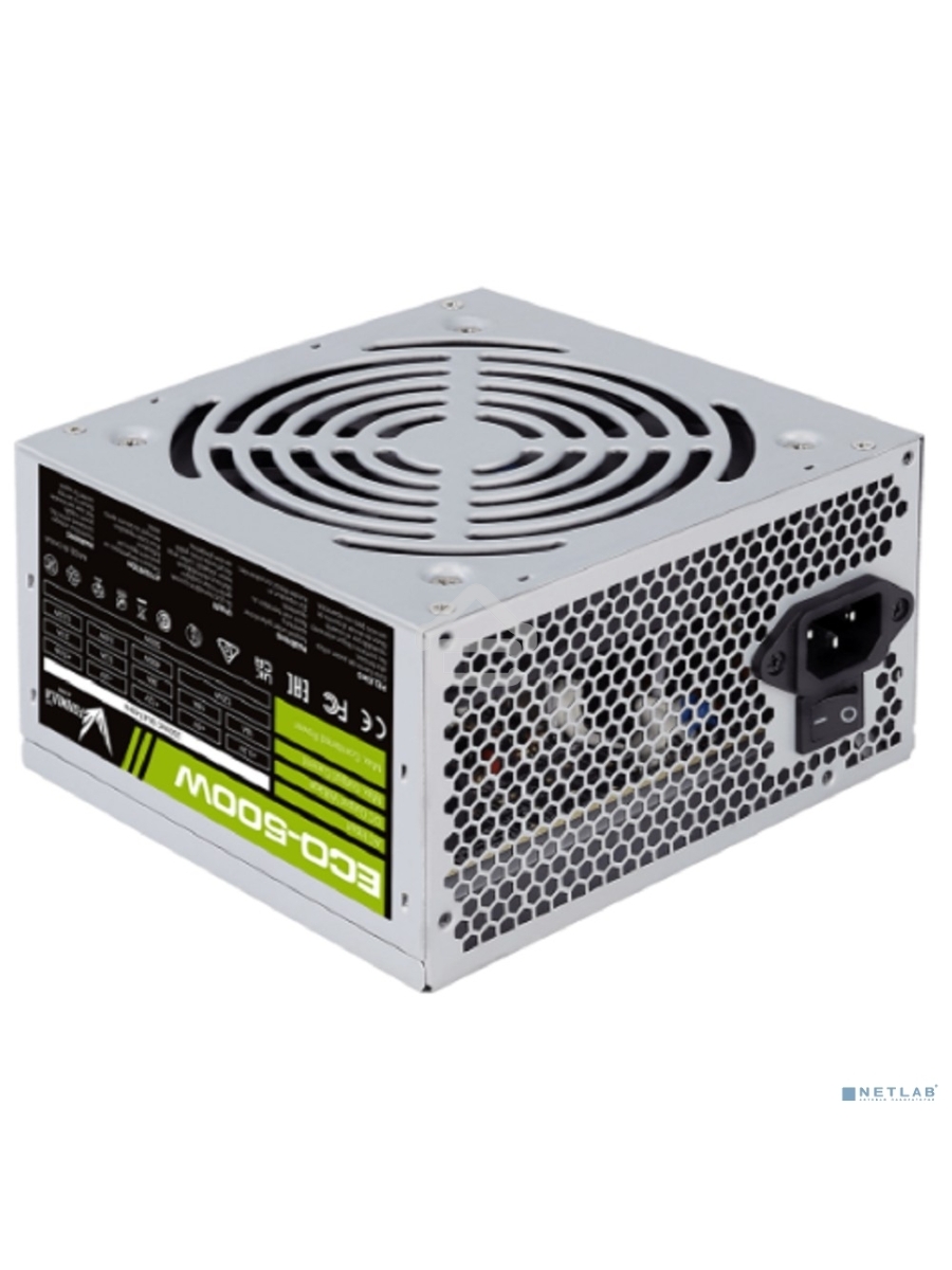 Блок питания Aerocool / Formula ECO-500W, 500Вт, 120мм, серый