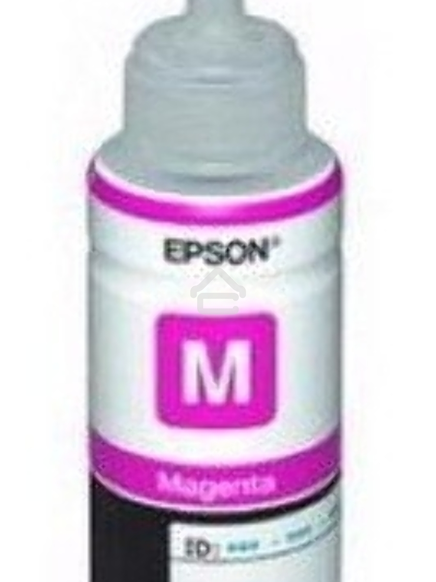 Чернила Epson T6643 Magenta (C13T66434A) пурпурные, контейнер 70 мл., для L100/L110/L120/L1300/L200/L210/L300/L350/L355/L550
