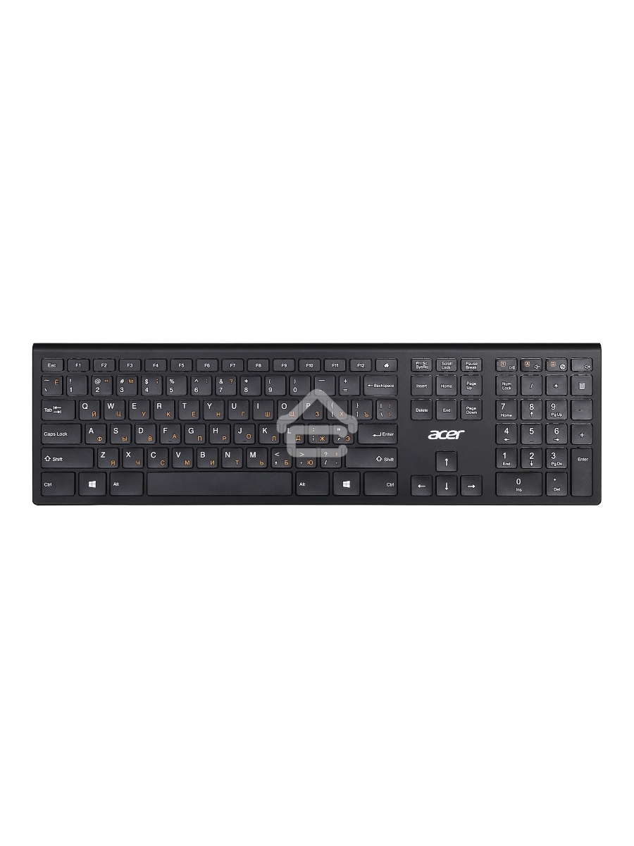 Комплект клавиатура и мышь Acer OKR030 [ZL.KBDEE.005] Combo wilreless USB slim black
