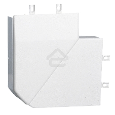 Угол плоский переменный LEGRAND 030303 для кабель-канала 75х20мм, белый Угол плоский переменный LEGRAND 030303 для кабель-канала 75х20мм, белый