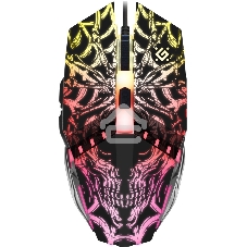 Мышь проводная Defender Prototype GM-670L черный, 2400 dpi, USB, кнопки - 6