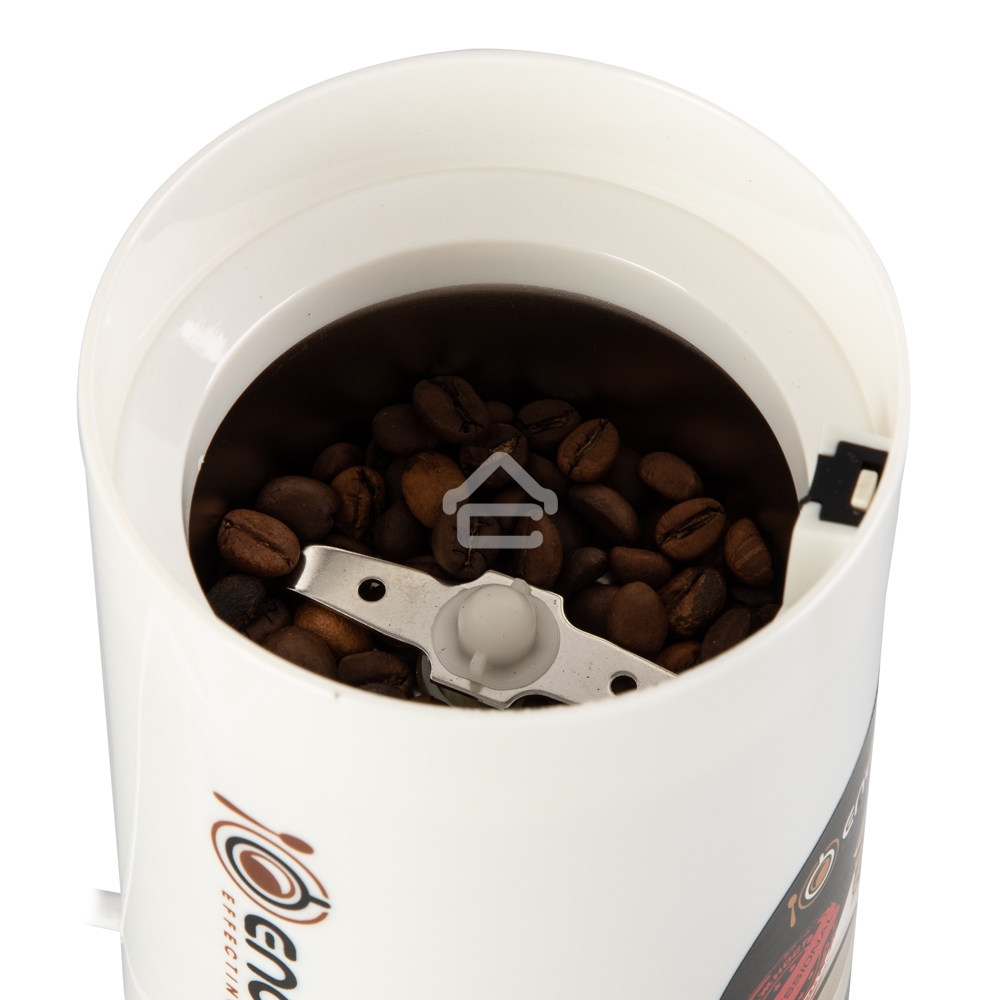 Кофемолка Endever Costa-1053, 250 Вт, 15000 об/мин, вес продукта для помола 100 гр, ABS-пластик, защита от перегрева двигателя