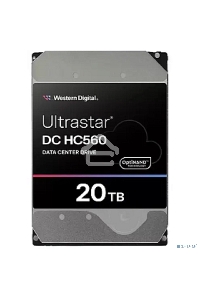 Жесткий диск Western Digital HDD  SAS Server 20Tb Ultrastar DC HC560 7200 12Gb/s 512MB 1 year warranty
