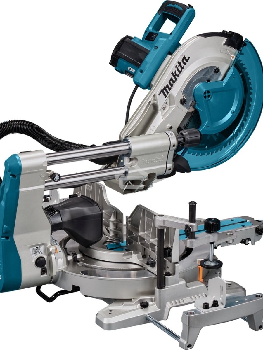 Пила торц Makita LS1219L , {1800Вт,3200об\м,дискф305х30мм,рез-107х363мм,26.5кг,кор,наклон-48\48гр,поворот:52\60гр,лаз}