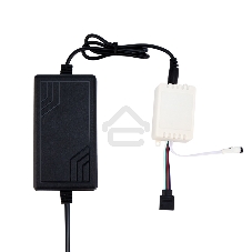 Комплект светодиодной ленты 5 м с блоком питания и RGB контроллером IP65, свечение RGB LAMPER