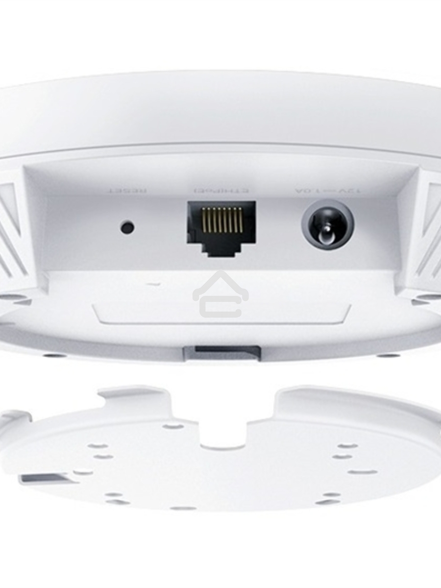 Потолочная точка доступа TP-Link EAP653 AX3000 Ceiling Mount Dual-Band Wi-Fi 6 Access Point, 1?1Gbps RJ45 Port, 574Mbps at2.4 GHz + 2402 Mbps at 5 GHz, 802.3at POE, 2?Internal Antennas