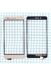 Сенсорное стекло (тачскрин) для Huawei Honor 5X / GR5, золотое