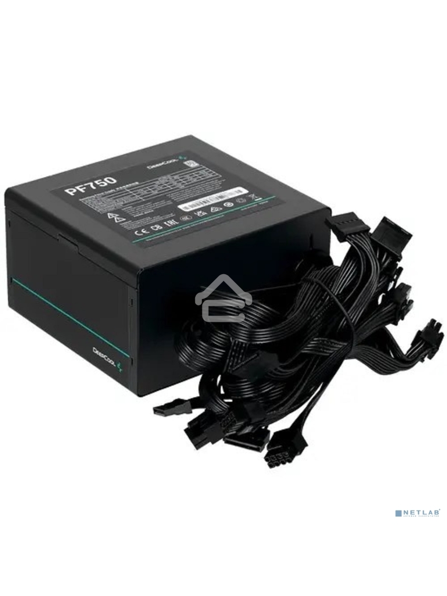 Блок питания Deepcool / GamerStorm  PF750, 750Вт, 80 PLUS, 120мм, черный
