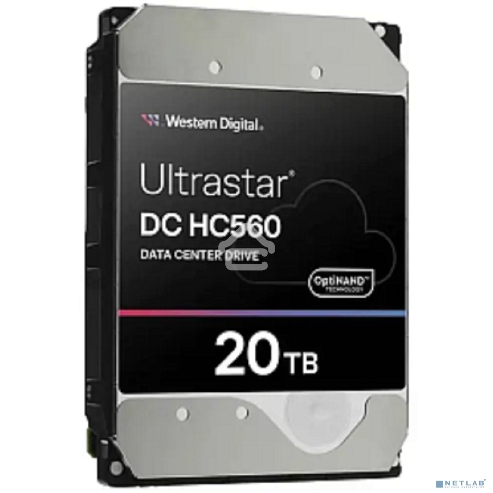 Жесткий диск Western Digital HDD  SAS Server 20Tb Ultrastar DC HC560 7200 12Gb/s 512MB 1 year warranty