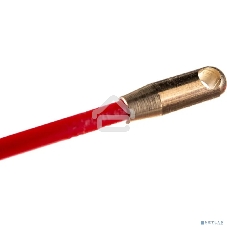 Протяжка кабельная Rexant (мини УЗК в бухте), стеклопруток, d=3,5 мм, 3 м, красная