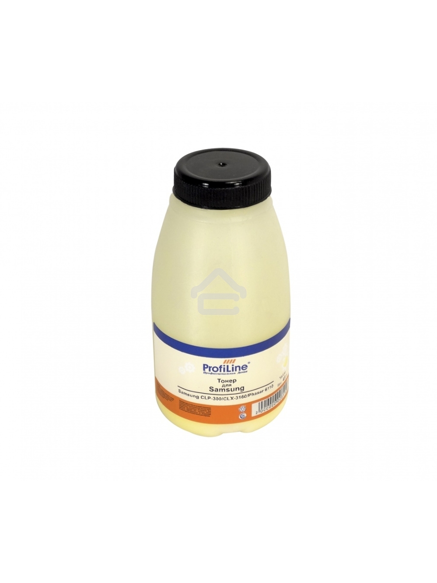 Тонер для принтеров Samsung CLP-300/CLX-3160/Phaser 6010/6110/6120/WC 6000/6015 yellow 45 гр ProfiLine Фасовка РФ