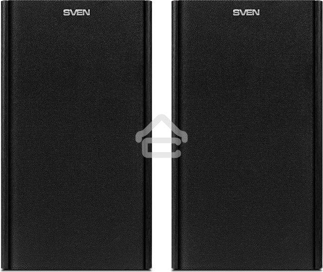 Колонки Sven SPS-614 2.0 (2x20W, Bluetooth, дерево, black)