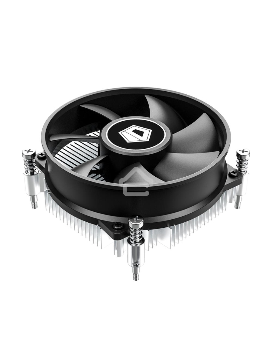 Кулер ID-COOLING DK-17 PWM серебристый/черный 92мм алюминий 2200rpm 26db 4-pin 65W 42мм