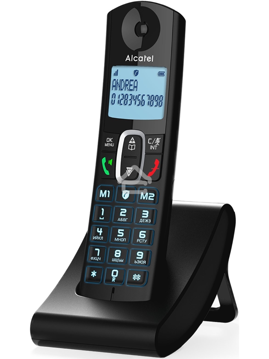 Радиотелефон ALCATEL F685 черный