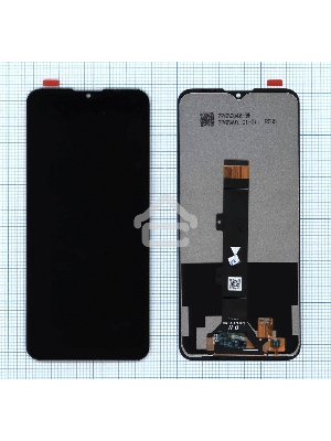 Дисплей для Motorola G30 черный