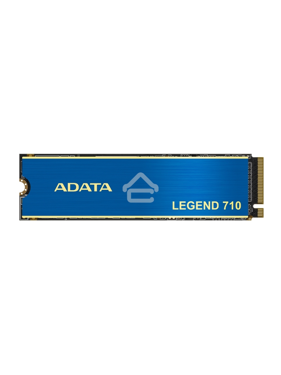 Накопитель SSD ADATA LEGEND 710, 1Tb, PCIe 3.0 x4, M.2 2280, NVMe, R/W 2400/1800, с радиатором