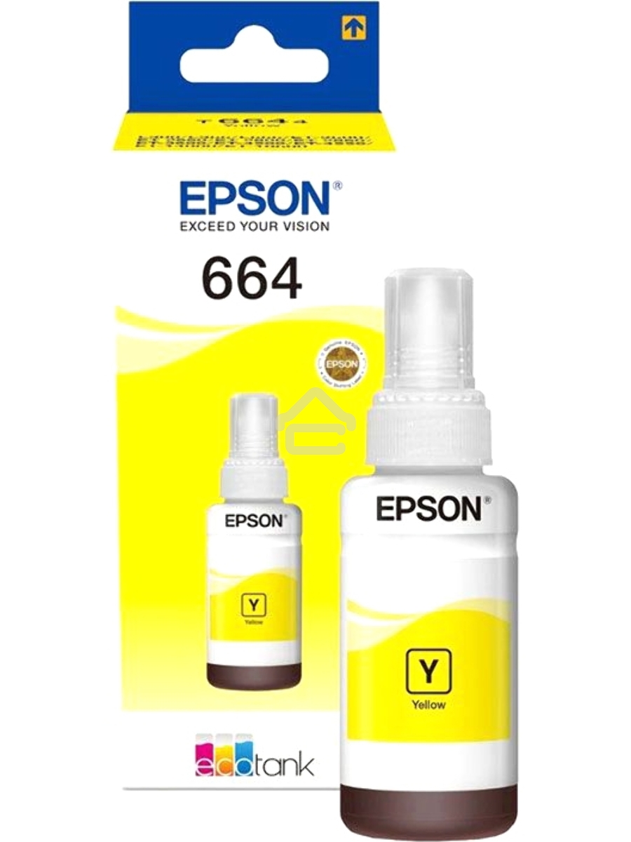 Чернила для EPSON C13T66444A Epson L100 (yellow) 70 мл