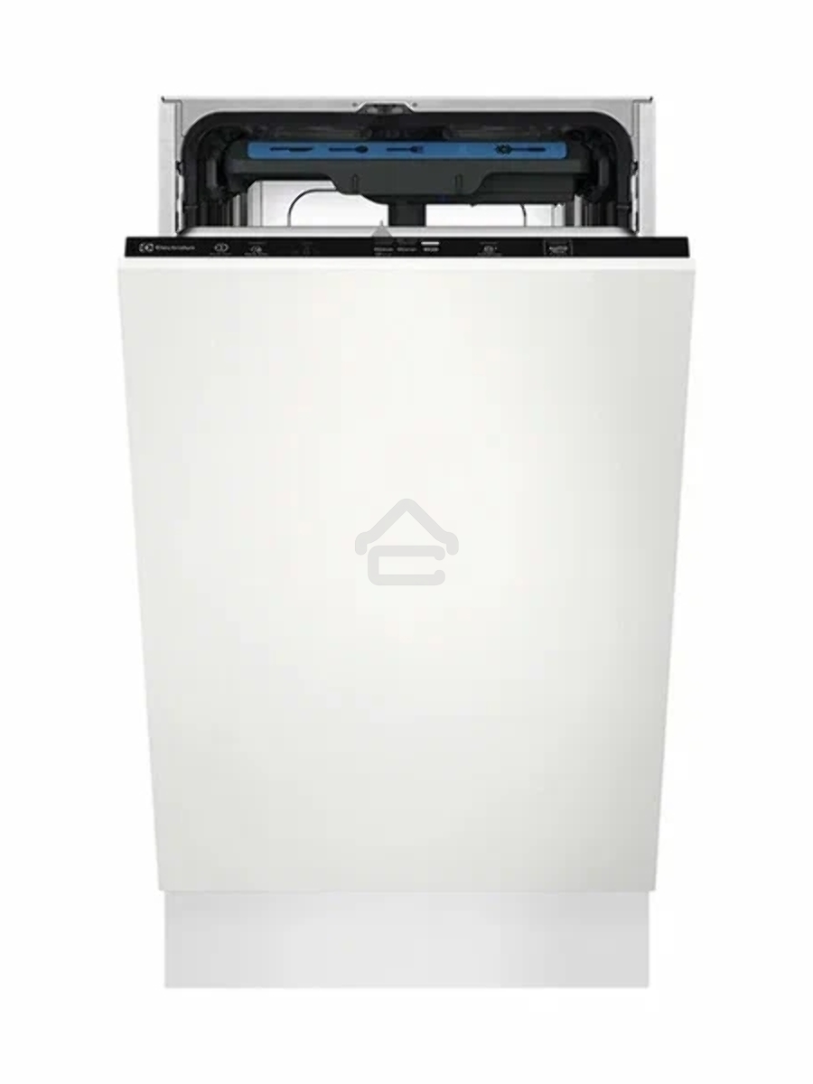 Встраиваемая посудомоечная машина Electrolux EEA23210L, черный, 44.6 см, 10 компл., 46 дБ, класс E