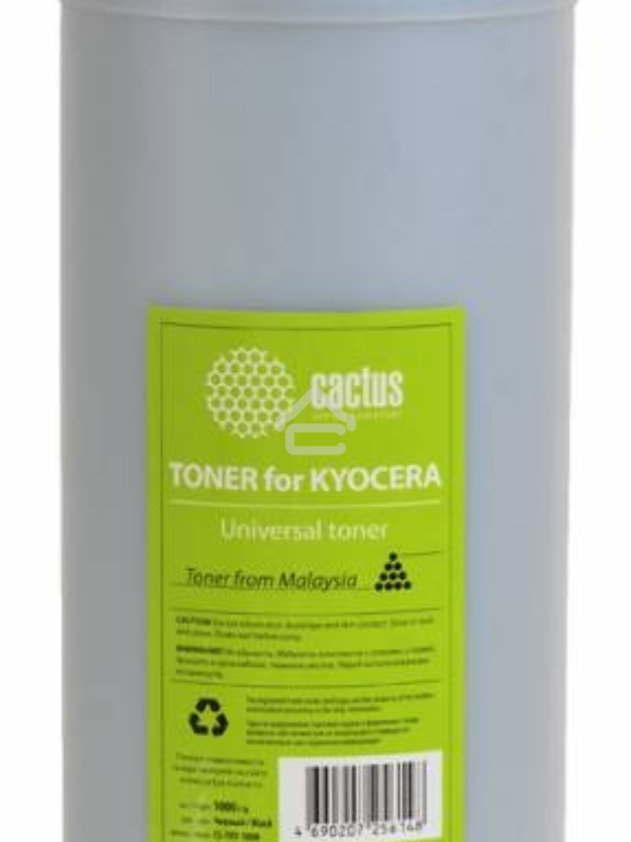 Тонер для копира Cactus CS-TKY-1000 черный (флакон 1000гр) Universal toner Kyocera