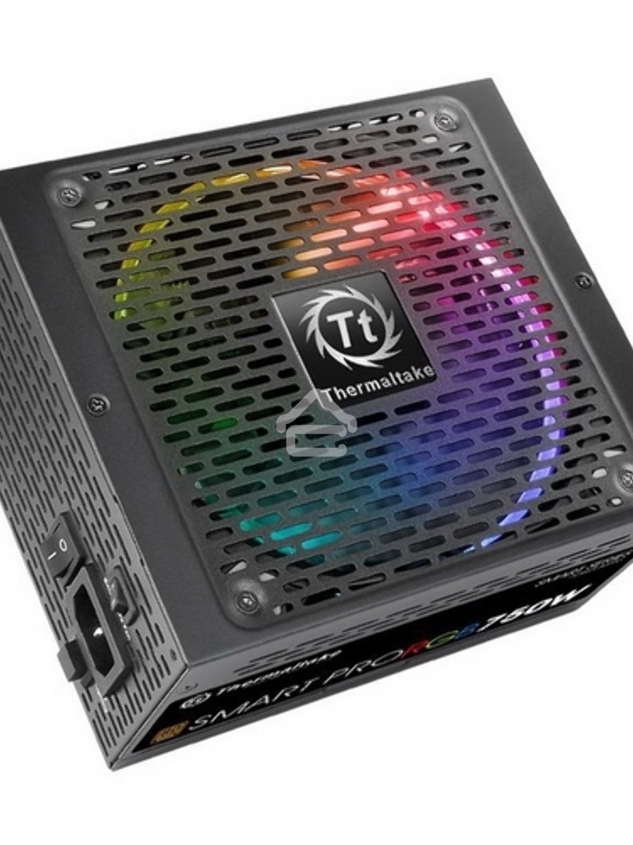 Блок питания Thermaltake Smart Pro RGB (PS-SPR-0750FPCBEU-R), 750Вт, 80 PLUS Bronze, 140мм, модульный, черный