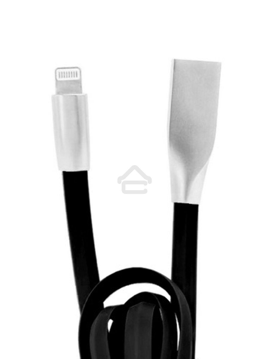 Кабель USB ACD-Infinity Lightning ~ USB-A TPE, 1.2м, черный (ACD-U922-P5B)