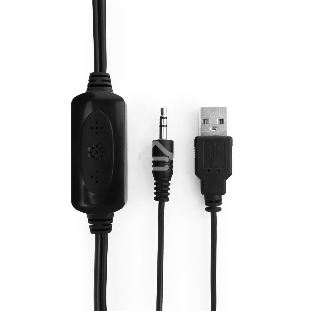 Акустич. система 2.0 Gembird SPK-405, пассив. излучатели, черный, 5 Вт, рег. громкости USB-питание					