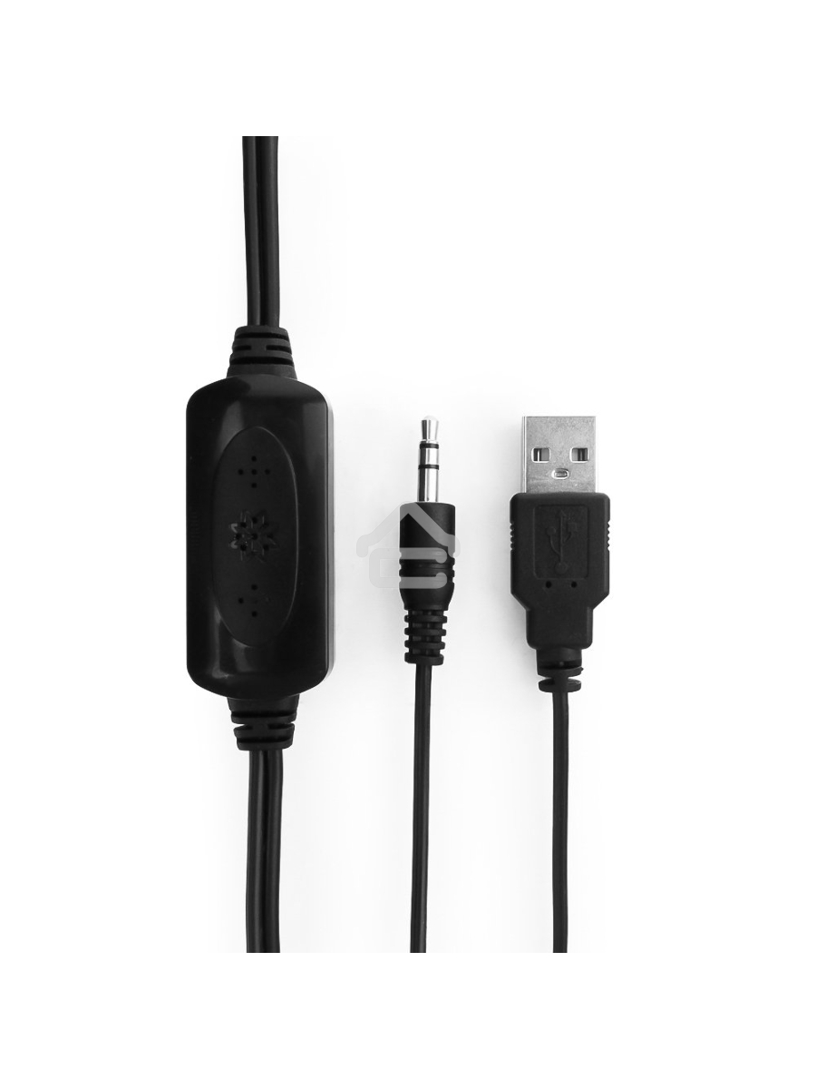 Акустич. система 2.0 Gembird SPK-405, пассив. излучатели, черный, 5 Вт, рег. громкости USB-питание					
