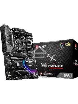 Материнская плата MSI MAG B550 TOMAHAWK MAX WIFI, AM4, AMD B550, 4xDDR4, 6xSATA, 2xM.2, 1xPCI-E 4.0 x16, 1xPCI-E 3.0 x4, 2xPCI-E x1, 1xHDMI, 1xDP, 1x 2.5Gb LAN, 2xUSB-A 2.0, 2xUSB-A 3.2 Gen 1, 1xUSB-A 3.2 Gen 2, 1xUSB-C 3.2 Gen 2, 5x3.5 мм, 7.1, ATX