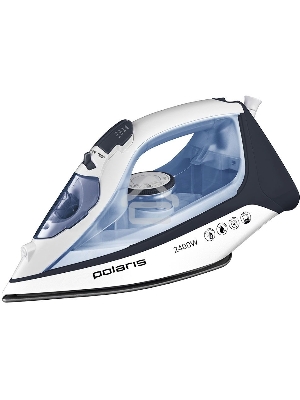 Утюг Polaris PIR 2483K белый/синий