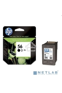 Картридж струйный HP №56 C6656AE черный для HP PCS 2100/DJ 5550/450/PS 7150/7350/7550 (520стр.)