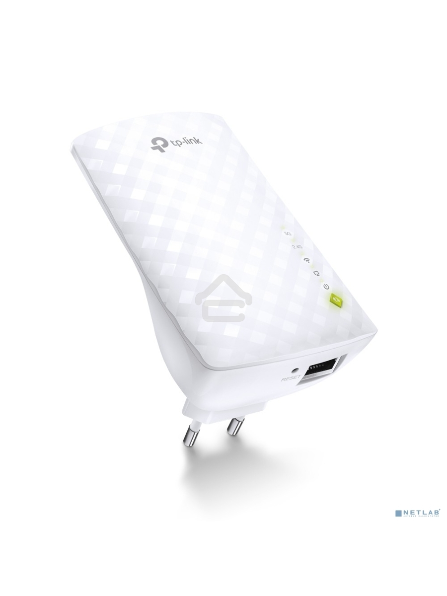 Повторитель беспроводного сигнала TP-Link SOHO RE200 10/100BASE-TX/Wi-Fi белый поставляется без кабеля RJ-45