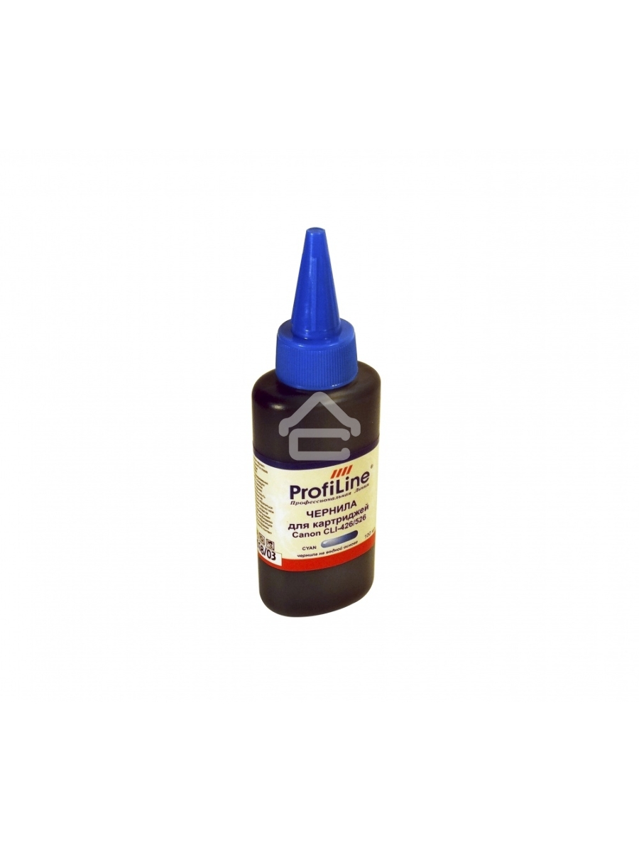 Чернила PL-CLI-426/526 для принтеров Canon iP4820/iP4840/iP4850/iP4870/MG6120/MG6140/MG6150/MG6170/MG8120/MG8140/MG8150/MG8170 Cyan водн 100 мл ProfiLine