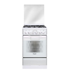Плита газовая Gefest ПГ 5300-02 0040 белый, конфорок 4 шт, духовка 52 л, 50 см x 85 см x 58.5 см