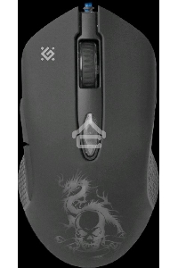 Мышь проводная Defender Sky Dragon GM-090L черный, 3200 dpi, USB, кнопки - 6