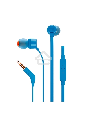 Наушники JBL Гарнитура T110 синий