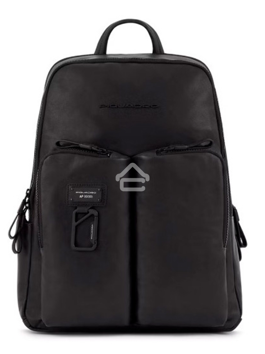 Рюкзак унисекс Piquadro Harper CA3869AP/N черный натур.кожа