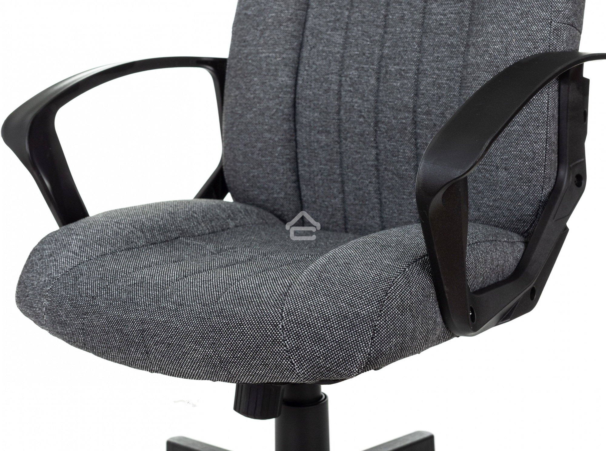 Кресло руководителя Бюрократ T-898 серый 3C1 крестов. пластик