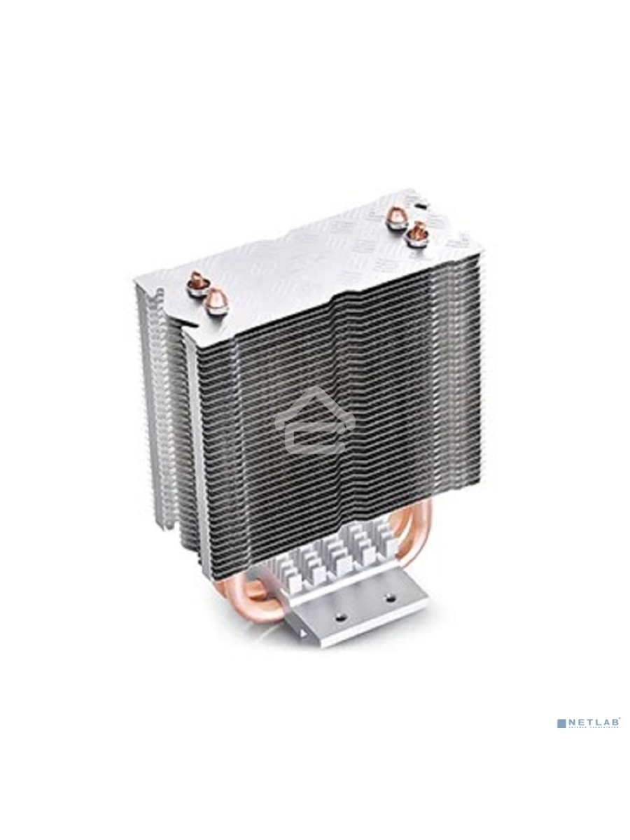 Кулер для процессора DEEPCOOL ICE EDGE MINI FS V2.0 синий, 80 мм, алюминий/медь, 2200 об/мин, 24.7 дБ, 3 pin, 100 Вт, 112 мм