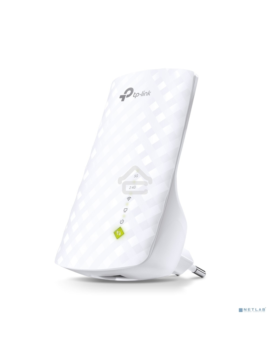 Повторитель беспроводного сигнала TP-Link SOHO RE200 10/100BASE-TX/Wi-Fi белый поставляется без кабеля RJ-45