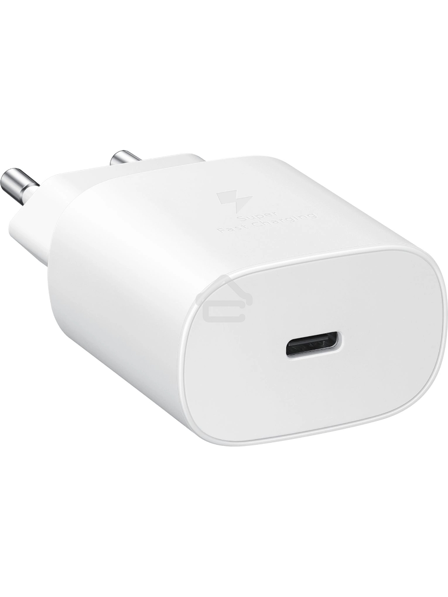 Сетевое зарядное устройство Samsung Adapter 25W Type C с кабелем белый (EP-TA800XWEGWW)